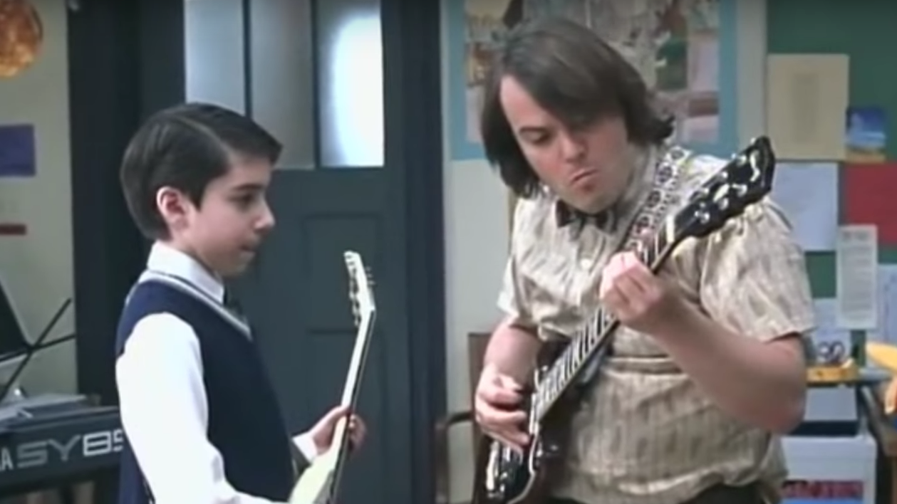 Jack Black in School Of Rock