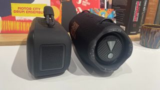 JBL Xtreme 4 next to Bose SoundLink Max