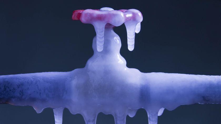 Frozen pipe