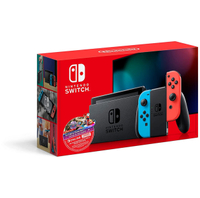 Nintendo Switch + Mario Kart 8 Deluxe + 3 months online membership:&nbsp;$299 at Best Buy
Save over $50:&nbsp;