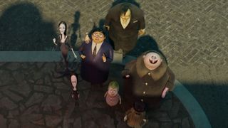The Addams Family gathers together in the Addams Family 2