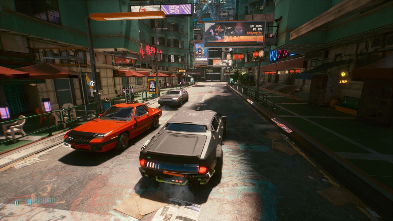 Cyberpunk 2077 screen shots and image quality comparisons