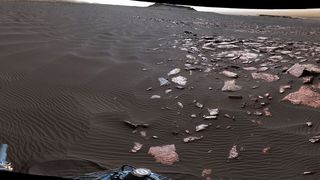 Dunes on a mountain