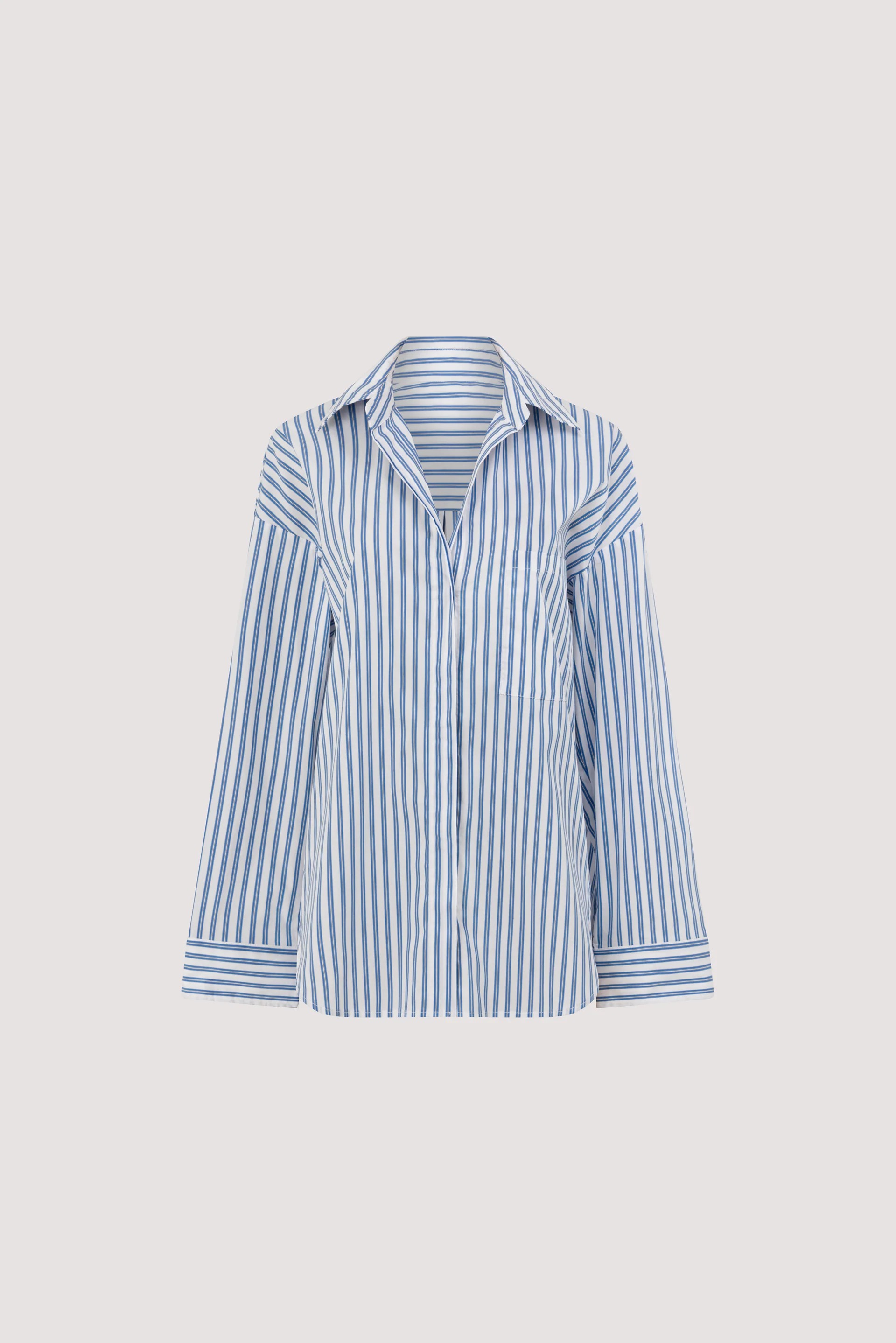 dissh, Talise Blue Stripe Shirt