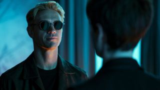 (L to R) Boyd Holbrook as Corinthian, Tom Sturridge as Dream in episode 209 of "The Sandman."