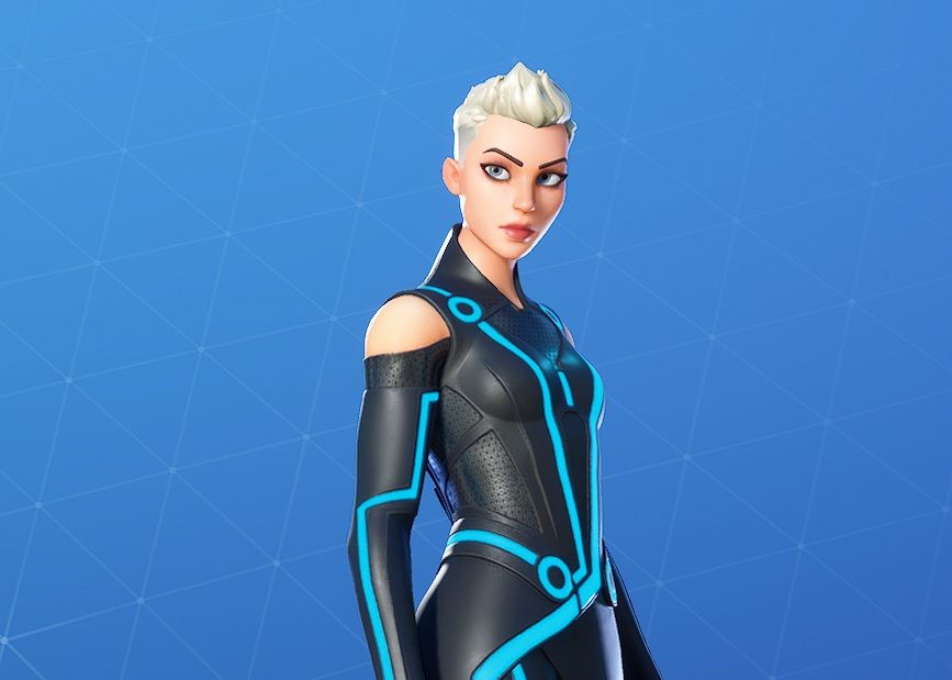 tron fortnite skin