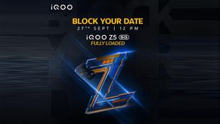 iQoo Z5 5G launch has been set for September 27