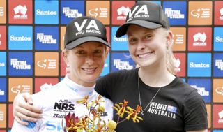 The mother and daughter duo of the Santos Festival of Cycling