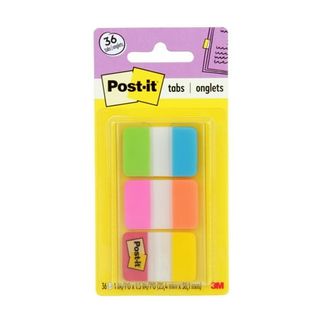 A Post-it pack of small Post-it notes