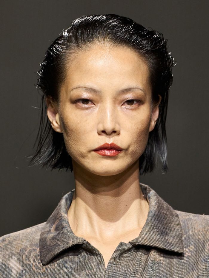 A model walking the runway at Petra Fagerstr&amp;ouml;m S/S 27