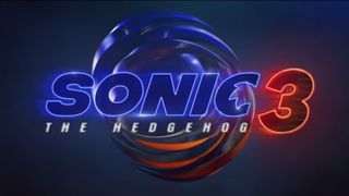 Sonic the Hedgehog 3 title treatment