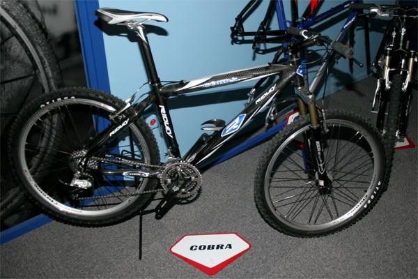 The Cobra XC MTB bike - carbon is making inroads in mountain biking as riders search for ever-lighter bikes.