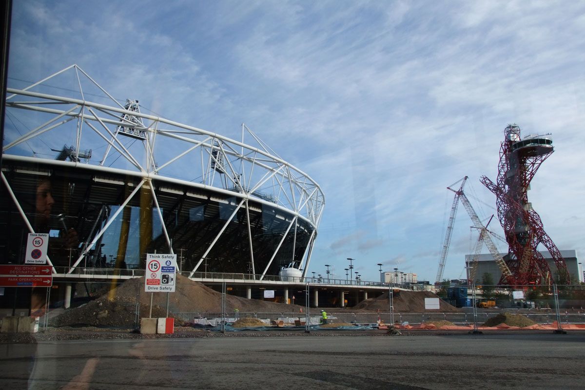 The London Olympics Stadium