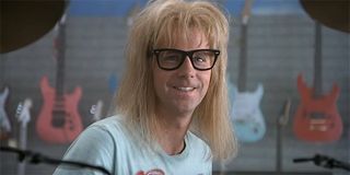 Garth drumming in Wayne's World