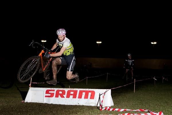 Campbell Townsend gets over the barrier