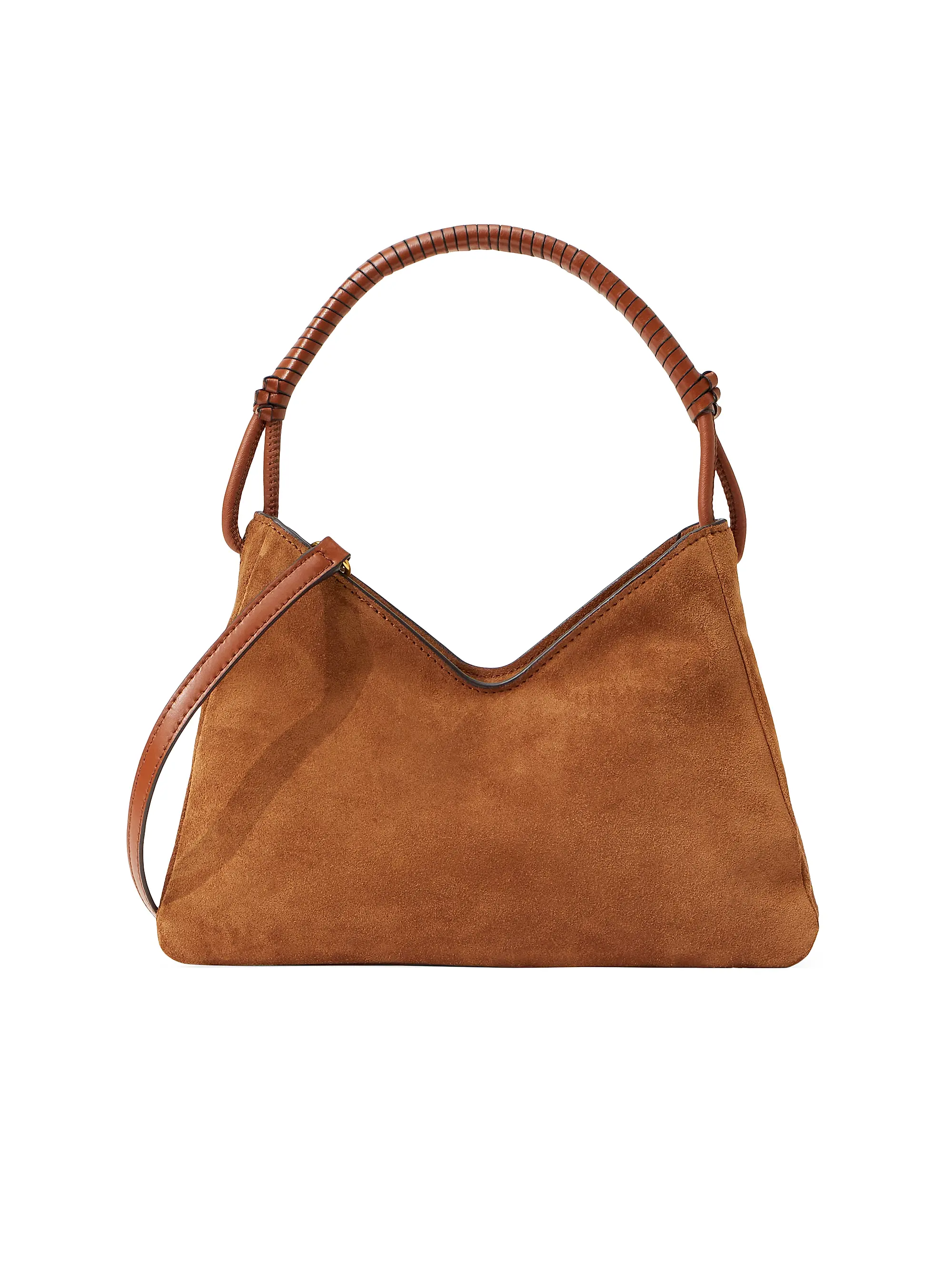Valerie Suede Shoulder Bag