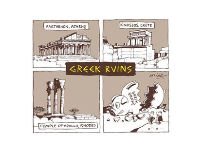Greek banks: The new ruins