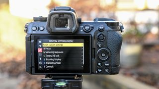 The Nikon Z6III mirrorless camera