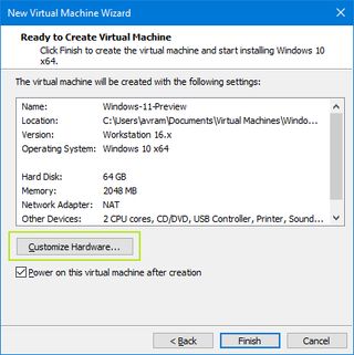 windows 11 virtual machine