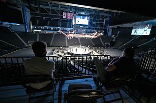 UFC was an early returnee, staging fights at a fanless VyStar Veterans Memorial Arena in Jacksonville, Fla., on May 9.