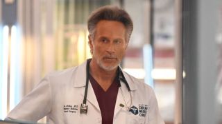 Archer looking suspicious in Chicago Med 11x01