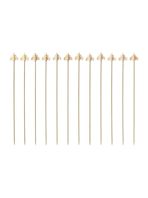 Honeycomb Charcuterie Picks, Set of 12