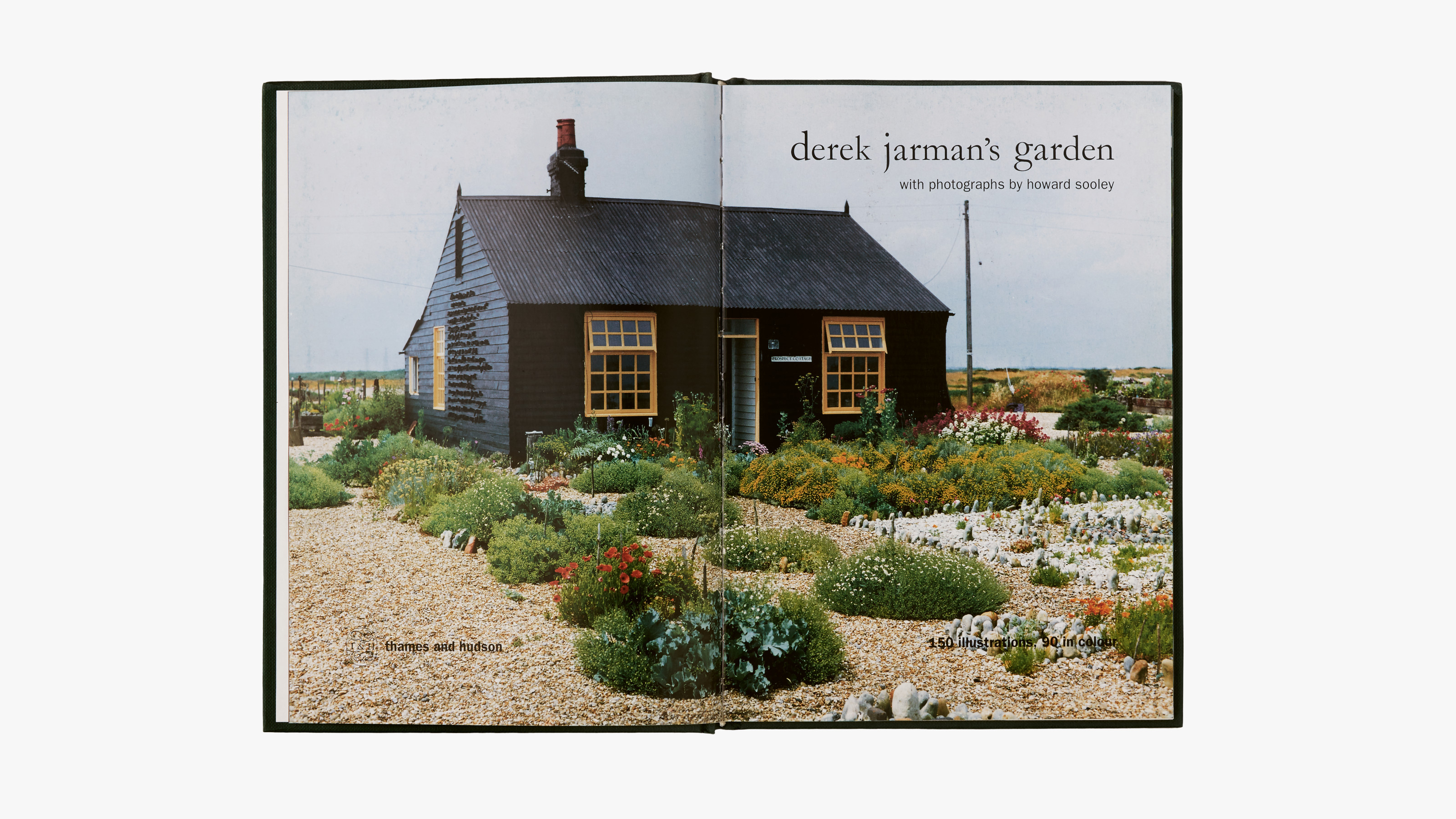 Spread from Derek Jarman&amp;rsquo;s Garden, Derek Jarman, Thames &amp;amp; Hudson 1995