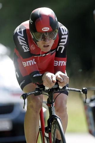 Tejay van Garderen (BMC) finished an impressive fourth on the stage and reclaimed the best young rider jersey.