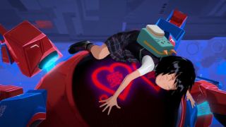 Peni Parker in Spider-Man: Into the Spider-Verse.