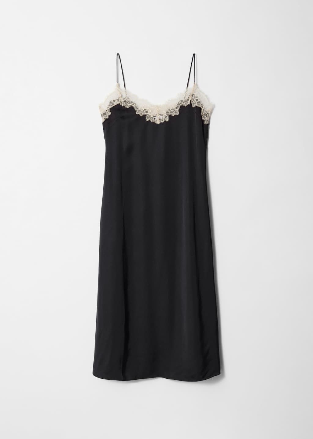 Satin Slip Midi Dress