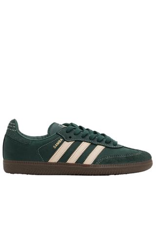 Green & White Samba Og Sneakers