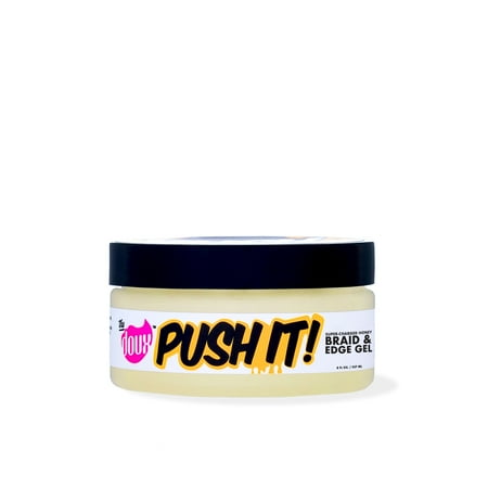 The Doux Bee Girl Push It Edge Gel, 2 Oz., Frizzy Hair, Moisturizing, Female