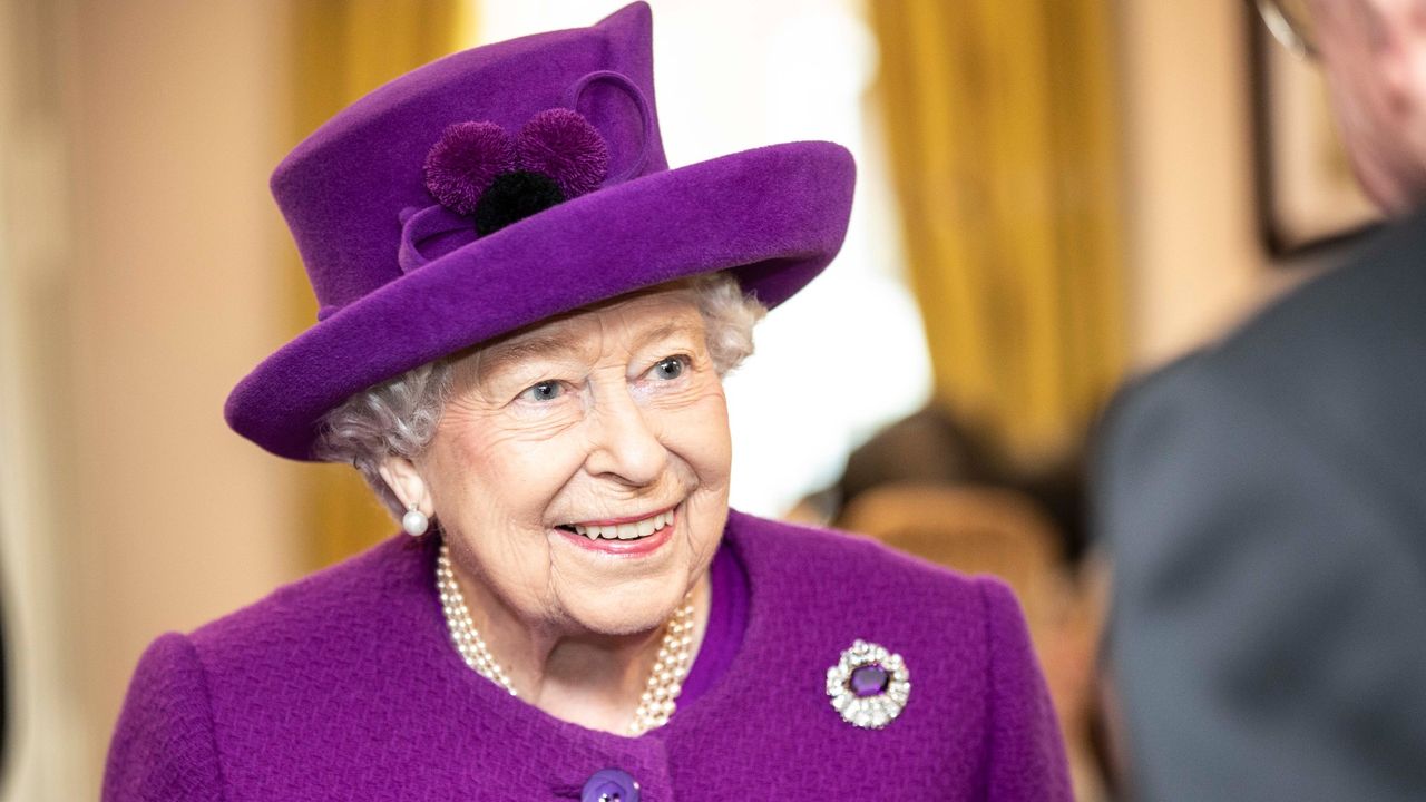 Queen Elizabeth II talks with residents in the new Appleton Lodge care facility run by the RBLI during a visit to the Royal British Legion Industries village to celebrate the charity&#039;s centenary year on November 6, 2019