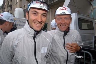 Ivan Basso and Jakob Piil