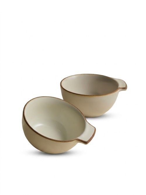 Set of 2 Picky Bits Small Handle Bowls