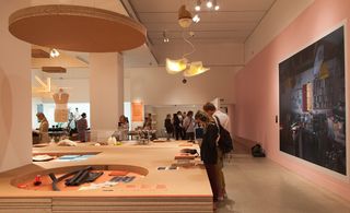 The work on display is beautiful, subdivided into various zeitgeisty categories like digital fabrication, sustainability, closed loop design and crowd-sourcing