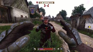 Kingdom Come Deliverance 2 Henry in fist fight with Troskowitz guard