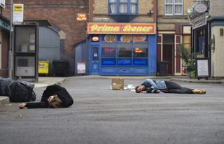 Daisy and David in Coronation Street