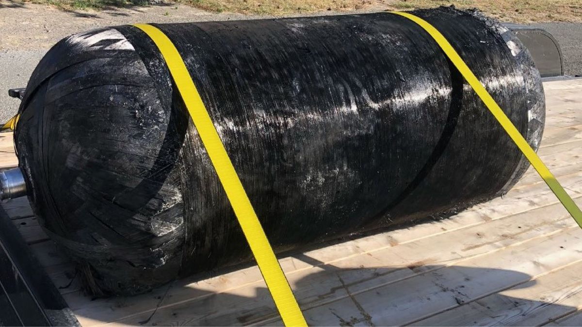 Fallen debris from SpaceX rocket launcher lands on a farm in central Washington