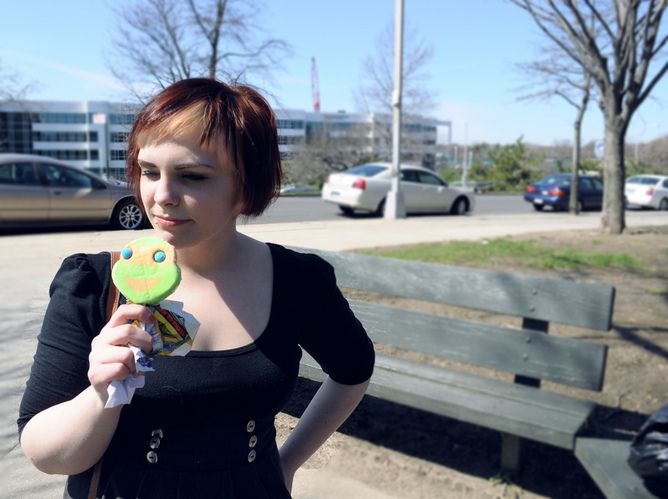 woman, ice-cream, overeating, indulging