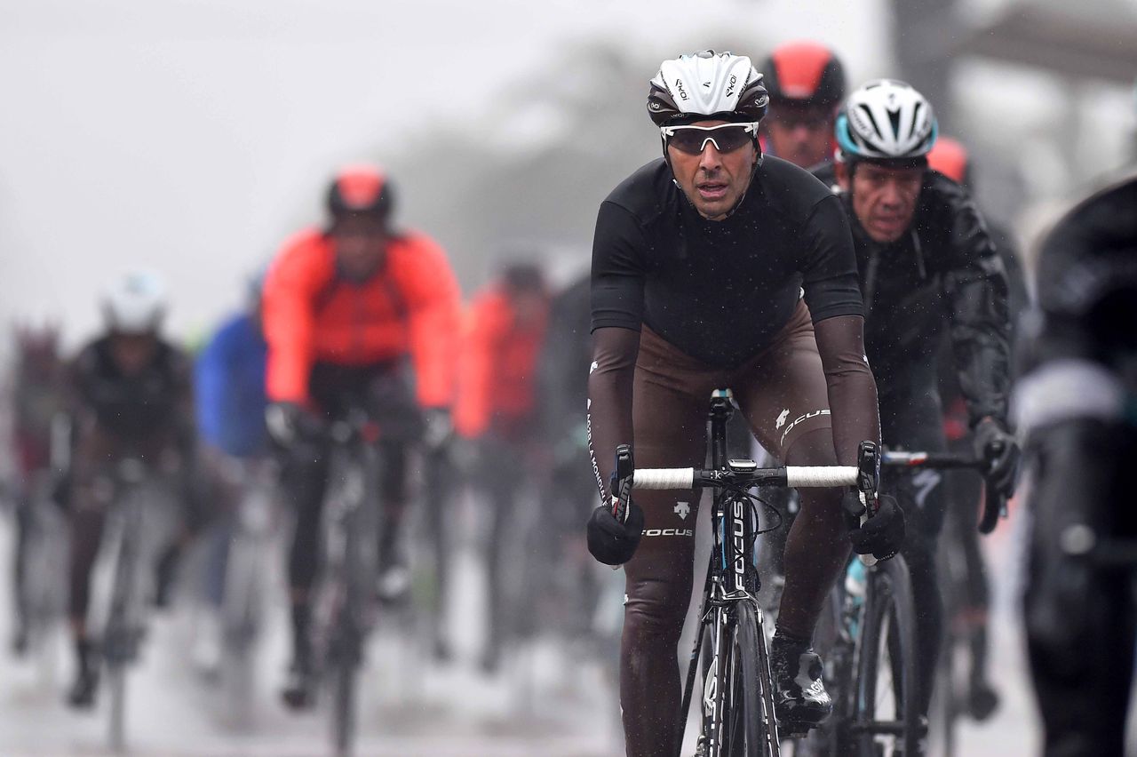 Domenico Pozzovivo (AG2R La Mondiale) finishes