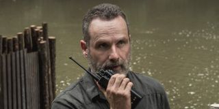 rick grimes on radio walking dead season 9