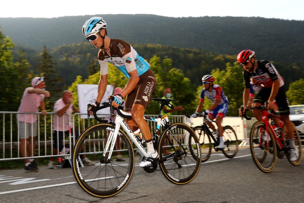 AG2R La Mondiale’s Alexis Vuillermoz on stage 16 of the 2020 Tour de France