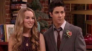 Justin and Juliette in Wizards of Waverly Place.