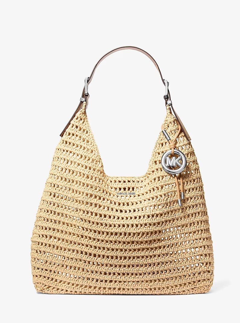 Michael Kors, Nolita Large Crocheted Hobo Shoulder Bag
