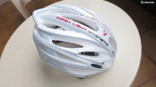Ekoi's Corsa Light helmet weighs just 210g and is priced at a very competitive £100.97