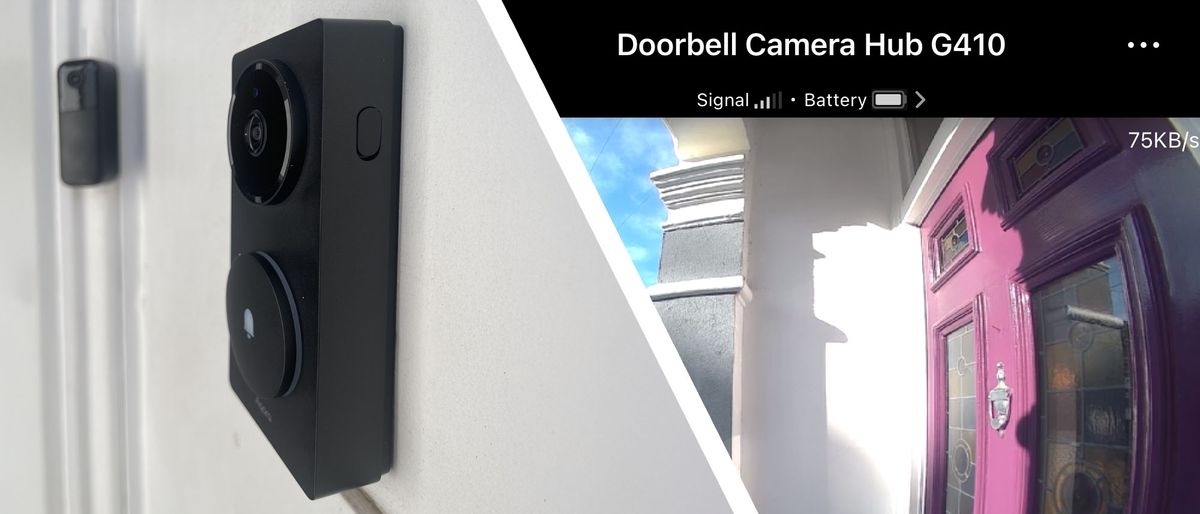 The Aqara Doorbell Camera Hub G410 is much more than just a video doorbell – but remember it's not waterproof