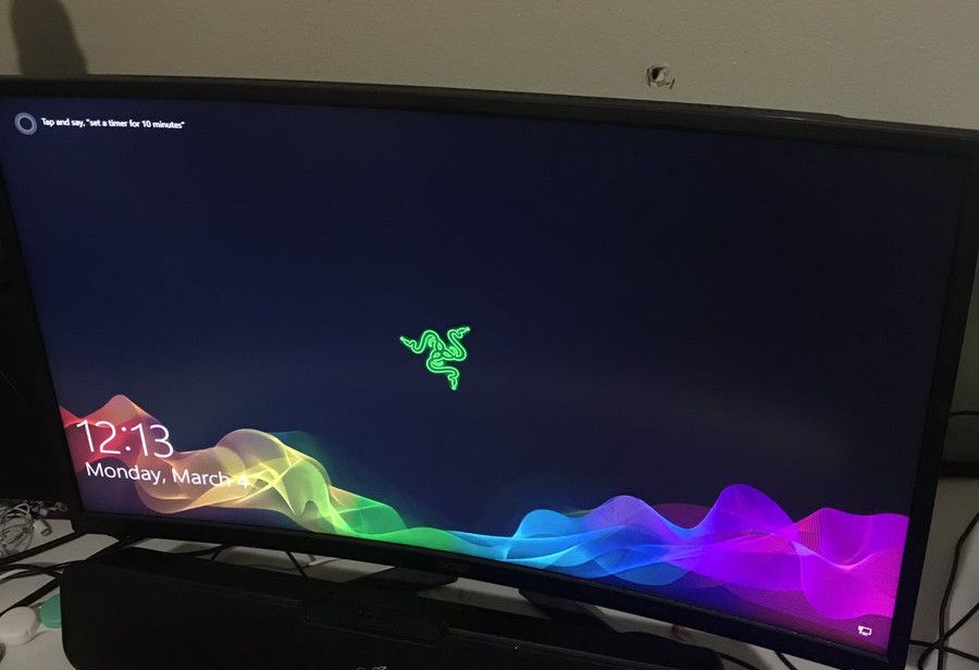 Image result for This gaming monitor literally stopped a stray bullet (and still works)