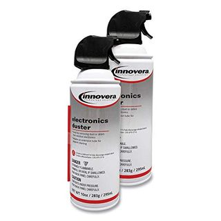 Innovera Ivr10012 10 Oz. Can Compressed Air Duster Cleaner (2/pack)