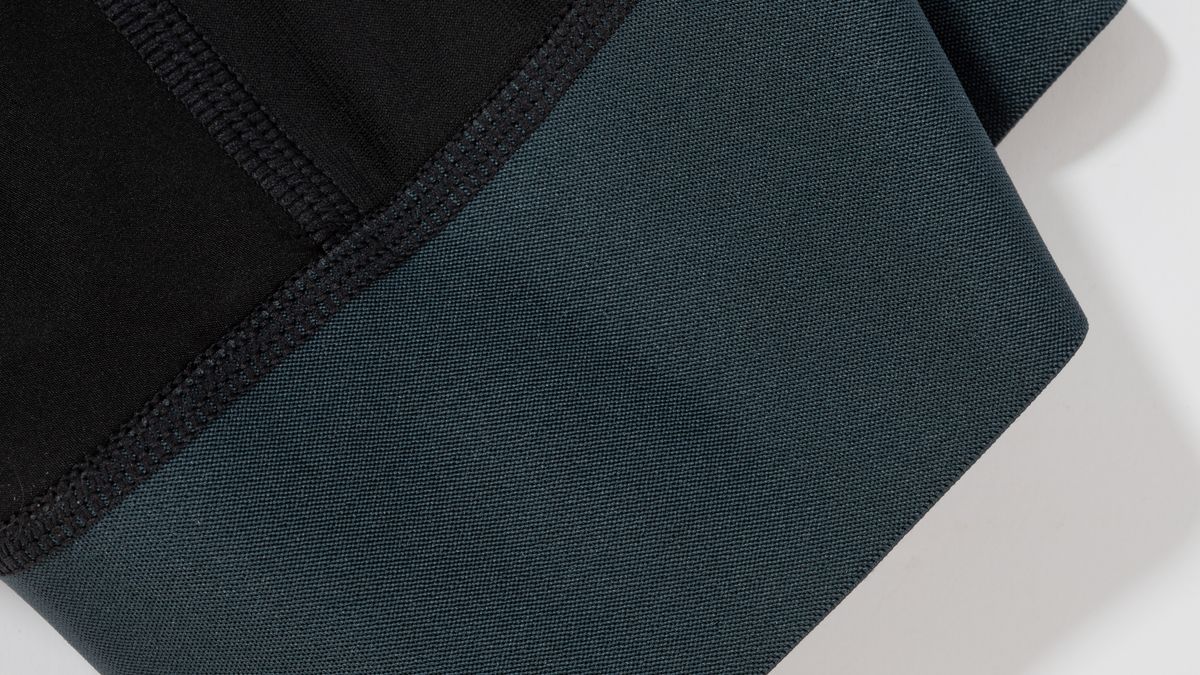 MAAP Alt Road Cargo bib shorts detail of elastic grip band